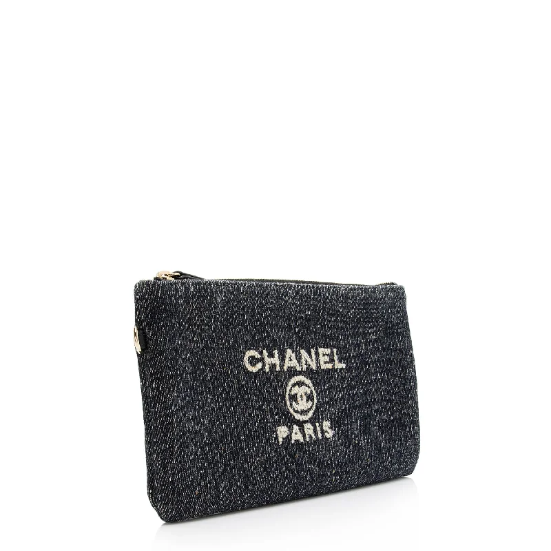 Chanel Denim Pochette (23560)