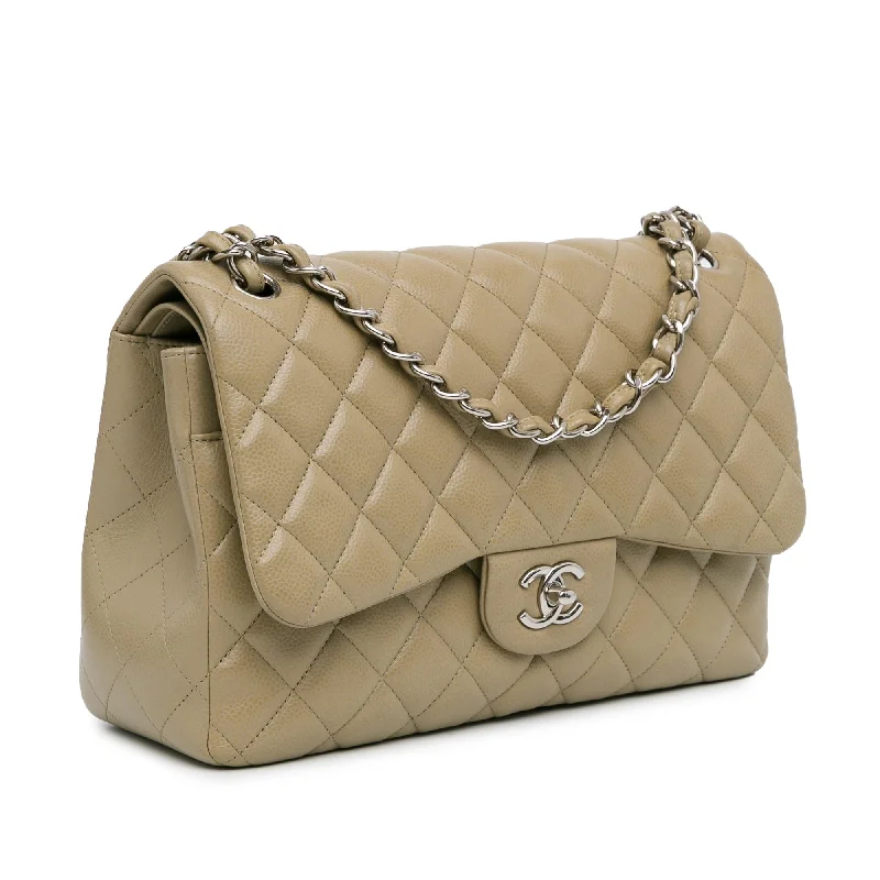 Chanel Jumbo Classic Caviar Double Flap (1kWJW3)