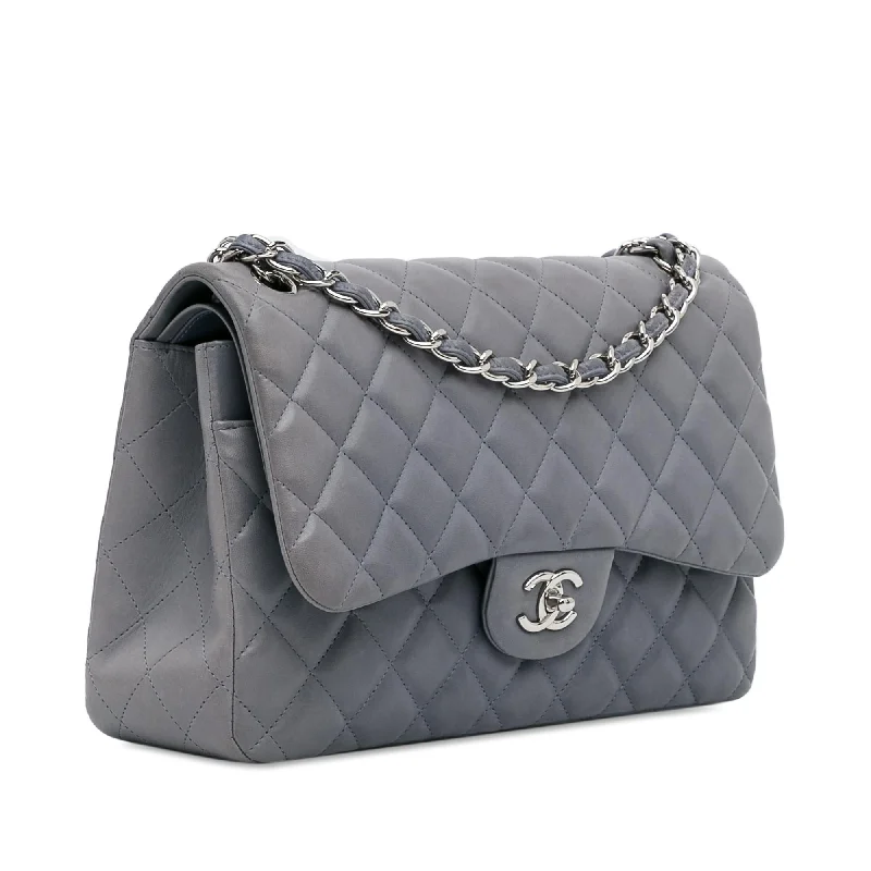 Chanel Jumbo Classic Lambskin Double Flap (YF7bft)