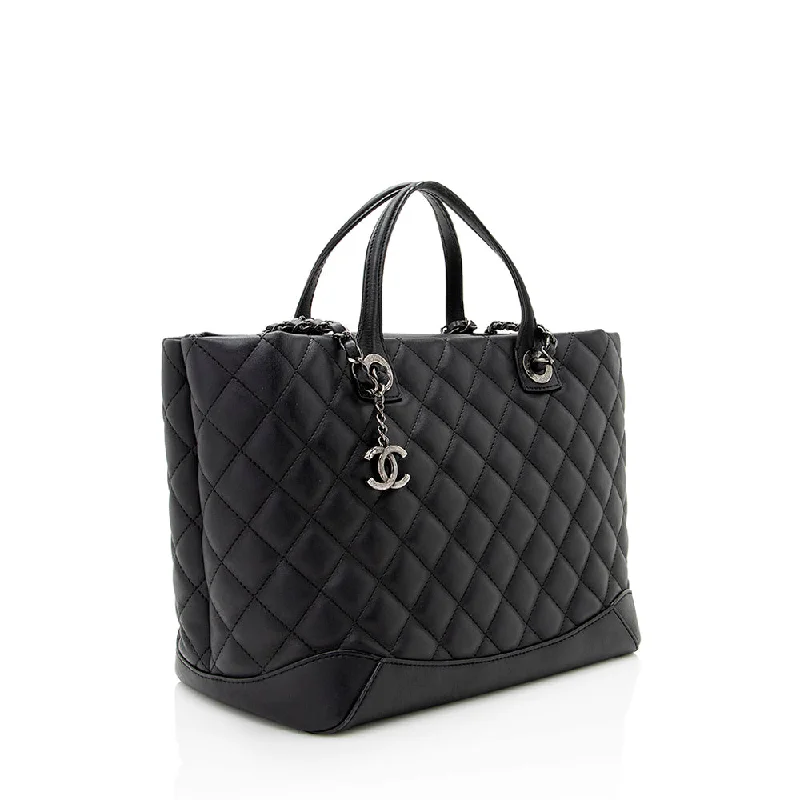 Chanel Lambskin Easy Small Shopping Tote (21284)