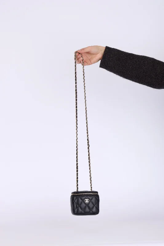 Chanel 2021 Lambskin Mini Vanity Bag