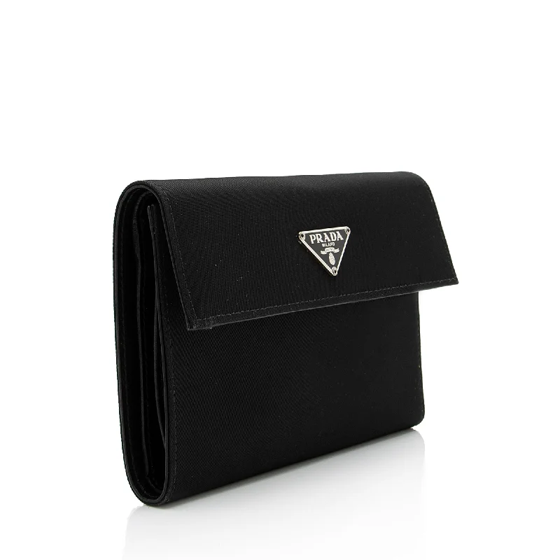 Prada Tessuto Compact Wallet 23253