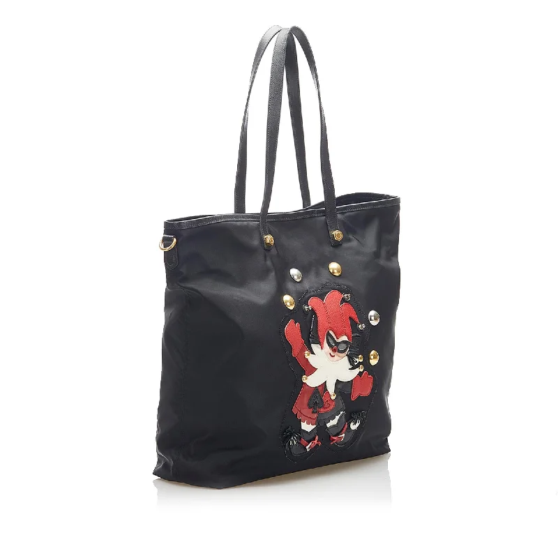 Prada Tessuto Clown Tote Bag 32379