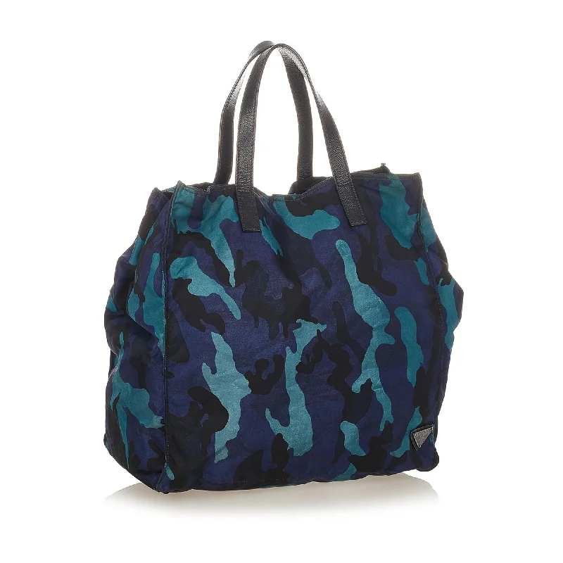 Prada Tessuto Camouflage Tote Bag 24753