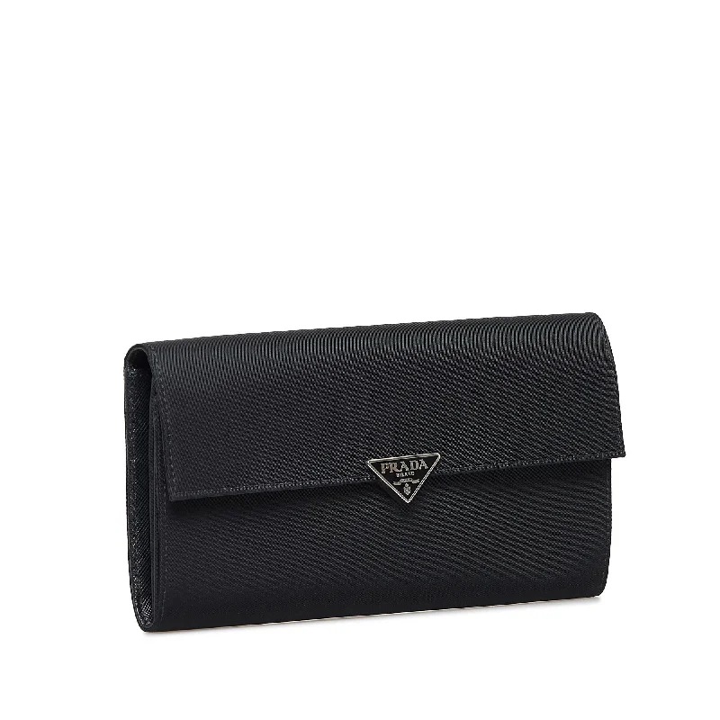 Prada Tessuto Continental Flap Wallet 6bx2XP